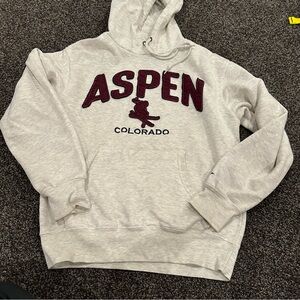 Aspen cream Hoodie Sweater -unisex